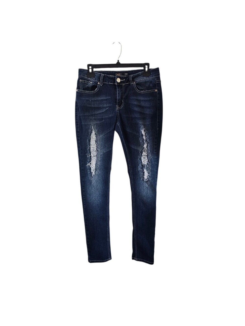 BQB Distressed Jeans Size 11 Skinny Fit Low Rise